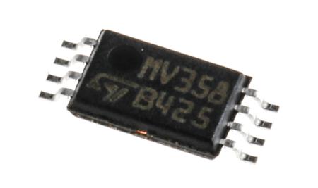 LMV358IPT  STMicroelectronics, Operational Amplifier, 1.3 MHz, 8-Pin 6 V TSSOP