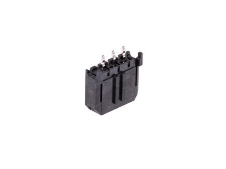 43650-0315 Molex MICRO-FIT 3.0 43650, 3mm Pitch, 3 Way, 1 Row, Straight PCB Header, Through Hole