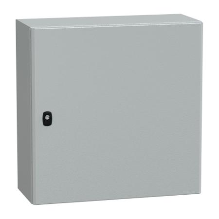 NSYS3DEX6625 Schneider Electric PanelSeT S3DEX Series Steel Wall Box, IP66, ATEX, 600 mm x 600 mm x 250mm