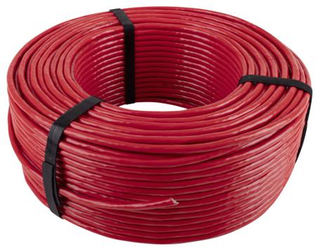 TX200P4FPRRS1 CAEMMC, 100m Cat6, Red, U/FTP Shielded, Unterminated PVC Sheath