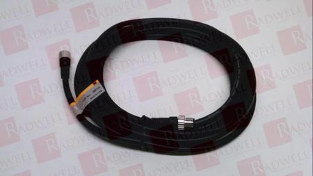 F39-JD5B Omron Straight Female 8-Pin way M12 to Straight Male 8-Pin way M12 Actuator/Sensor Cable, 5m