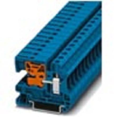 8WH1201-0BJ01 Siemens 8WH Series Blue Din Rail Terminal, 10mm², Screw Termination