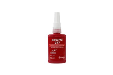 LOCTITE 277 50ML EN/FR/NL/DE Loctite Loctite 277 Red Threadlocking Adhesive, 50 ml
