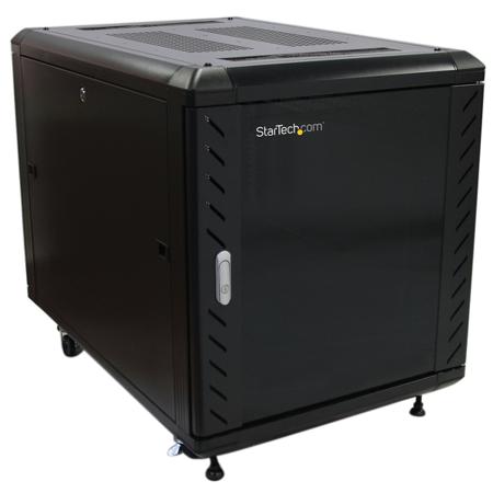 RK1236BKF StarTech.com 12U-Rack Server Cabinet, Medium Cabinet, 603 x 663 x 900mm