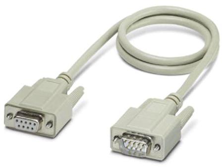 1656246 Phoenix Contact D-Sub D-Sub Serial Cable, 2m PVC