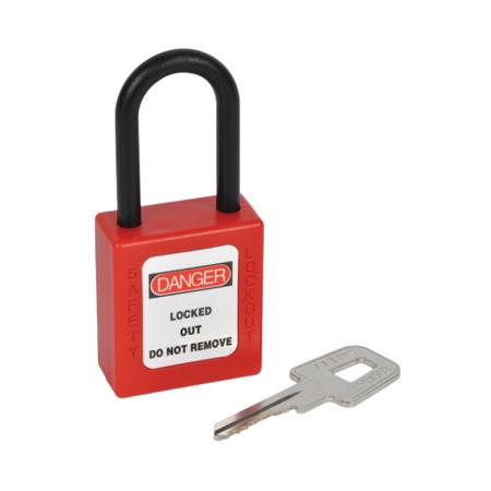 K80040D Kasp Padlock Nylon Padlock, 6 mm Shackle, 38mm Body