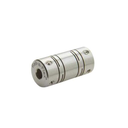 MRLS8-2-2-A Ruland Shaft Coupling, 8mm Outside Diameter, 2mm Bore, 14.5mm Length Flexible Coupling