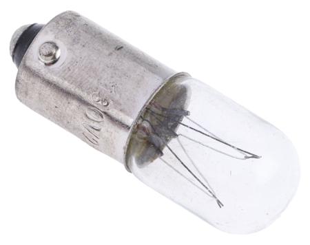 DL1CE130 BA9s Indicator Light, Clear, 130 V