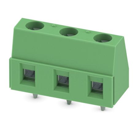 1717732 Phoenix Contact GMKDS 1.5/ 3-7.62 Series PCB Terminal Block, 3-Contact, 7.62mm Pitch, Through Hole Mount, 1-Row, Screw