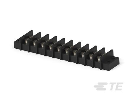 1-1546306-0 TE Connectivity Barrier Strip, 10 Contact, 9.53mm Pitch, 2 Row, 20A, 300 V