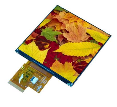 EA TFT040-77AINN Display Visions  TFT LCD Colour Display, 4in, 720 x 720pixels