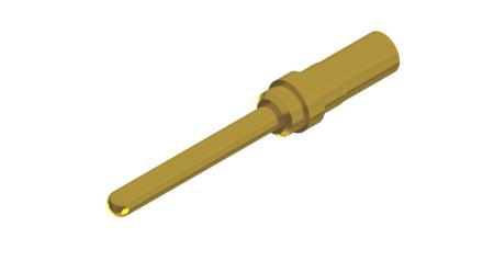 131C15019X CONEC size 1mm Male Crimp D-sub Connector Contact, Gold over Nickel Pin, 20 → 24 AWG