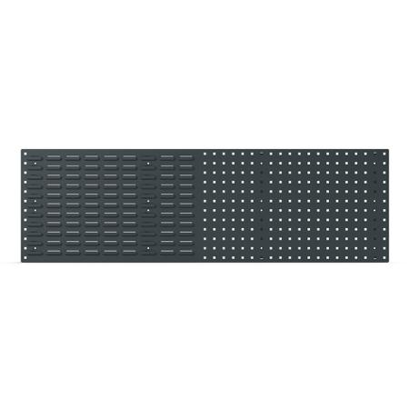 14025156-19 Bott Steel Louvre Panel Storage Unit, 19mm x 1486mm x 457mm, Anthracite Grey