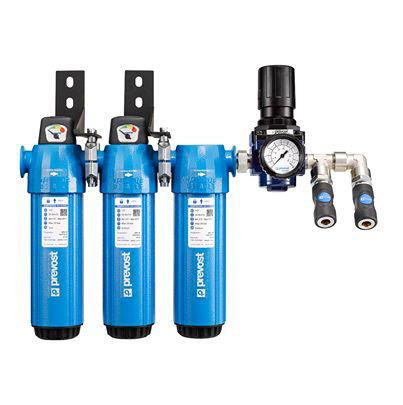 MSCR-55ES PREVOST MSCR Filter Regulator, G 1/2, 12 bar, MSCR 55ES