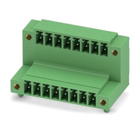 1830169 Phoenix Contact, 3.81mm Pitch, MCD 1.5/ 8-GF-3.81, 8 Way, Pluggable Terminal Block, Header, Solder Termination,