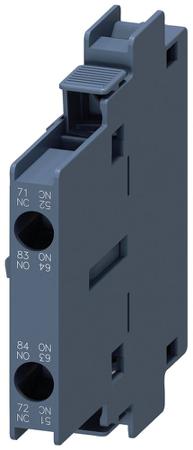 3RH1921-1EA11 Siemens Auxiliary Contact, 2 Contact, 1NC + 1NO, Snap-On, SIRIUS SIRIUS