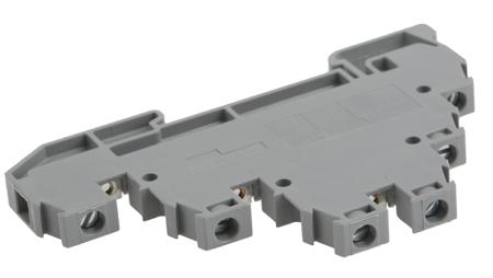 1SNA115541R1100 Entrelec Multi Level Terminal Block, SNA Series , 2.5mm², 300 V ac, 22A, Screw Clamp Termination, Grey, Triple Level