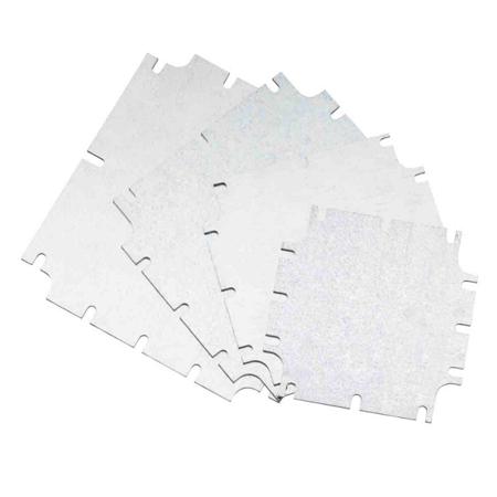 200-6736 RS PRO Mounting Plate, 7.5mm H, 105mm W, 165mm L for Use with RS PRO 1920698, RS PRO 1920699