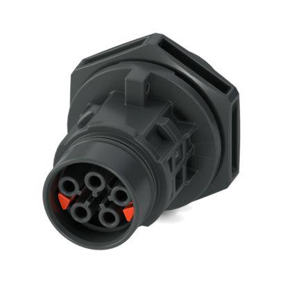 1308652 Phoenix Contact Circular Connector, 5 Contacts, Front Mount, Socket, Female, IP66, IP68, IP69, PRC Series