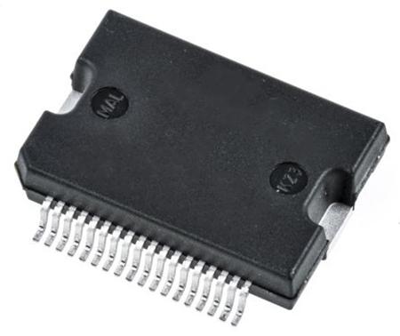 ISO808AQTR STMicroelectronics  8High Side, High Side Power Control Switch 36-Pin, TFQFPN32