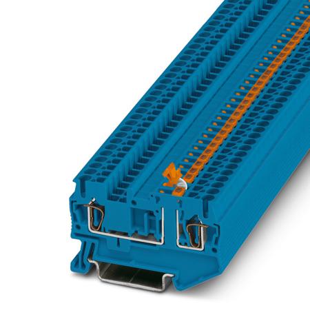 3037818 Phoenix Contact  ST 2.5-MT BU Series Blue, Single-Level, Spring Clamp Termination