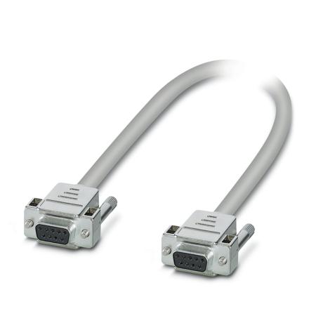 1066589 Phoenix Contact Female 9 Pin D-sub to Female 9 Pin D-sub Serial Cable, 3m