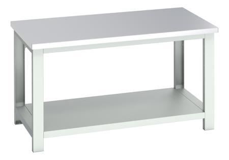 41004188-16V Bott 41004188.16V Sheet Steel Workbench, 350kg Max Load, 840mm x 900mm x 1500mm