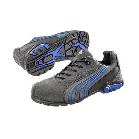 6446502---42 Puma Safety 6446 Mens Black  Toe Capped Safety Shoes, EU 42, UK 9