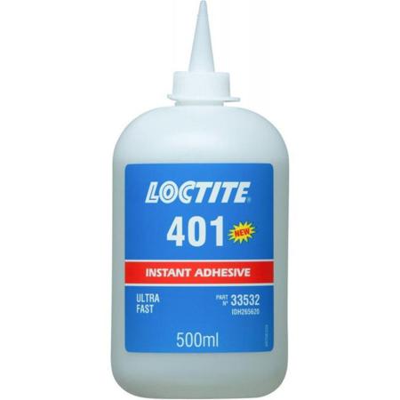 LOCTITE 401 500G EGFD Loctite 401 Cyanoacrylate 500 g, Transparent