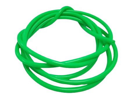 606-346 RS PRO Silicone, Flexible Tube, 2.3mm ID, 5.5mm OD, Green, 2m