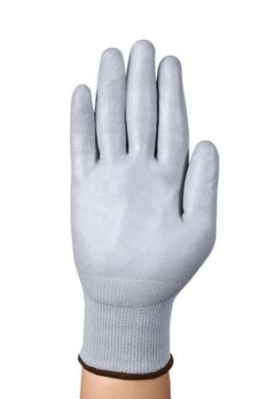 11754100 Ansell Grey Nylon Cut Resistant Cut Resistant Gloves, Size 10, Polyurethane Coating
