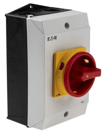 207198-T3-1-102-I2-SVB Eaton 2 Pole Non-Fused Switch Disconnector - 32A Maximum Current, 13kW Power Rating, IP65