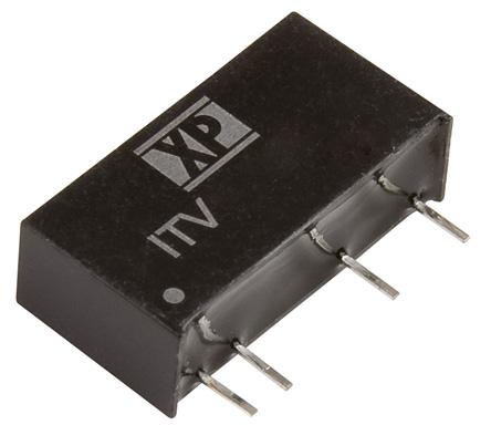 ITV2415S XP Power ITV DC-DC Converter, ±15V dc/ ±33.3mA Output, 21.6 → 26.4 V dc Input, 1W, Through Hole, +105°C Max Temp