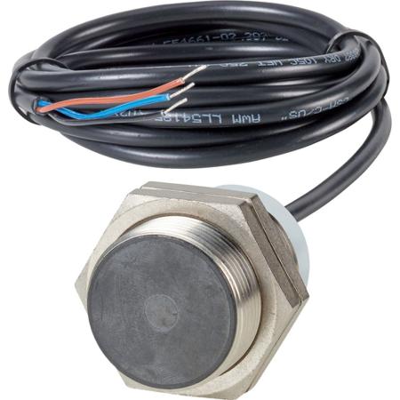 197855-E57PS-30SPC10-C2 Inductive Barrel Inductive Proximity Sensor, M30, 10 mm Detection, PNP NC, 48 V
