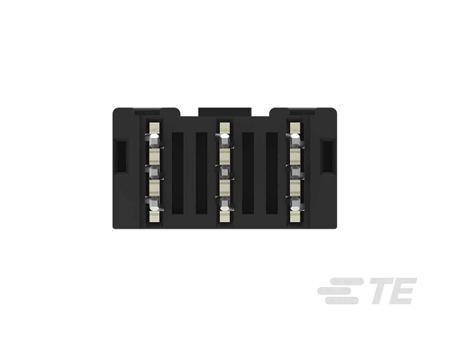 2204585-3 ELCON MINI 3P VERT HEADER,PRESS-FIT,STD