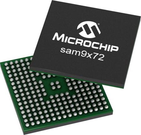 SAM9X72-I-4PB Microchip, 32bit ARM926EJ-S, SAM9X72 Microcontroller, 800MHz, 64 kB SRAM, 240-Pin TFBGA