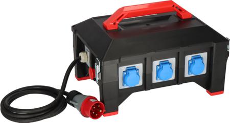 9150161026 brennenstuhl 2m 8 Socket Type E - French Extension Lead Kit, 415 V, IP44