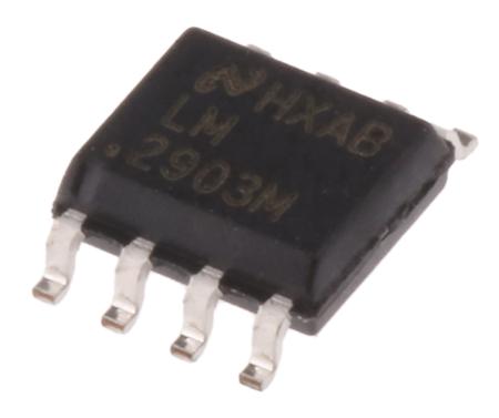 LM2903M/NOPB  Texas Instruments, Dual Comparator, Open Collector O/P, 1.5μs 3 → 28 V 8-Pin SOIC