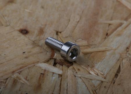 280-997 RS Pro, M3 Hex Socket Cap Screw Stainless Steel x 8mm