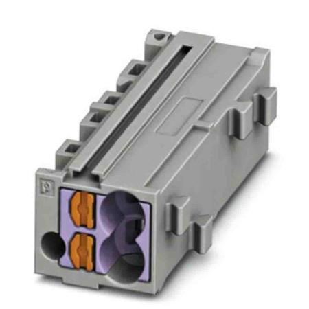 3270435 Phoenix Contact PTMC Series PTMC 1,5-2 /VT Pluggable Terminal Block, 17.5A, 14 → 26 AWG Wire, Push In Termination