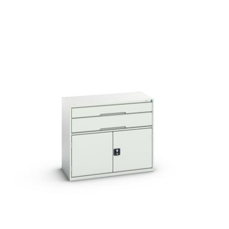 16925237.16 Bott 2 Cabinet, Steel, 900mm x 1050mm x 550mm, Light Grey