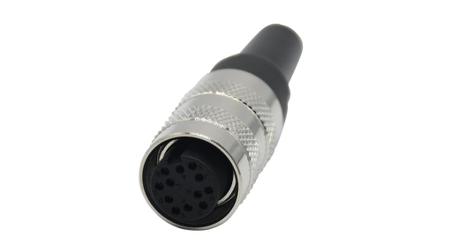 RND-205-01412 RND Connector, 12 Contacts, Cable Mount, M16 Connector, Plug, Female, IP67, RND 205 Series