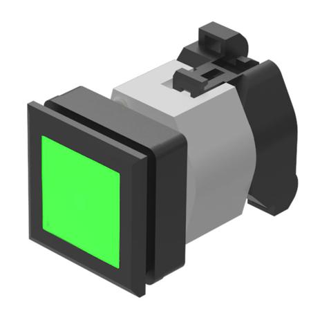 704.206.500 EAO Pushbutton Actuator for Use with Switching Devices