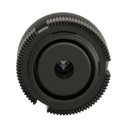 XACA9415 Schneider Electric Harmony XAC Series, Yellow Push Button Head, Front Mounting, 22mm Cutout