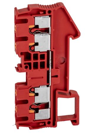 3209580 Phoenix Contact  PT 2.5-QUATTRO RD Series Red, 0.14 → 4mm², Single-Level, Push In Termination