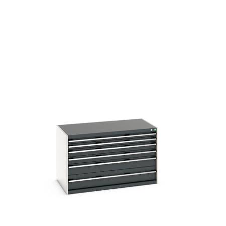 40030072-19V Bott 6 Cabinet, Steel, 800mm x 750mm x 1300mm, Grey