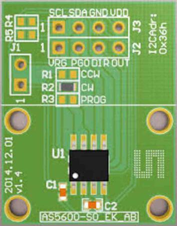 AS5600-SO_EK_AB ams OSRAM  Evaluation Board Evaluation Kit for AS5600 RMH05-DK-XX-1.0