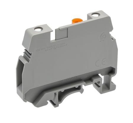 0313085 Phoenix Contact  UGSK/S + GS Series Grey, 0.14 → 2.5mm², 1-Level, Feed Through Termination