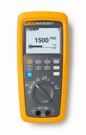 FLUKE 283FC EUR Fluke 283FC EUR LCD Digital Multimeter, 60A ac Max, 60A dc Max, 1000V ac Max