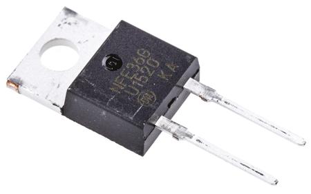 MUR1520G onsemi Diode, 2-Pin TO-220AC